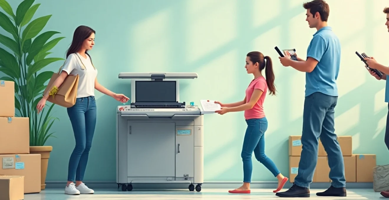linerless printers