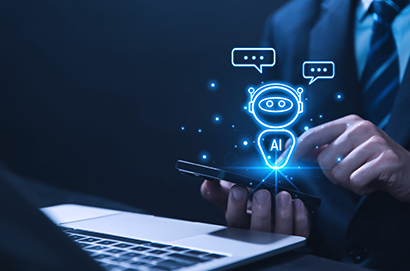 Artificial intelligence integrated into websites