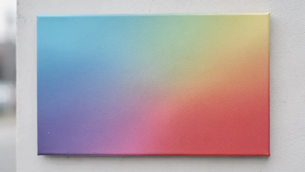 Close-up of durable vinyl signage material showing vibrant colour quality